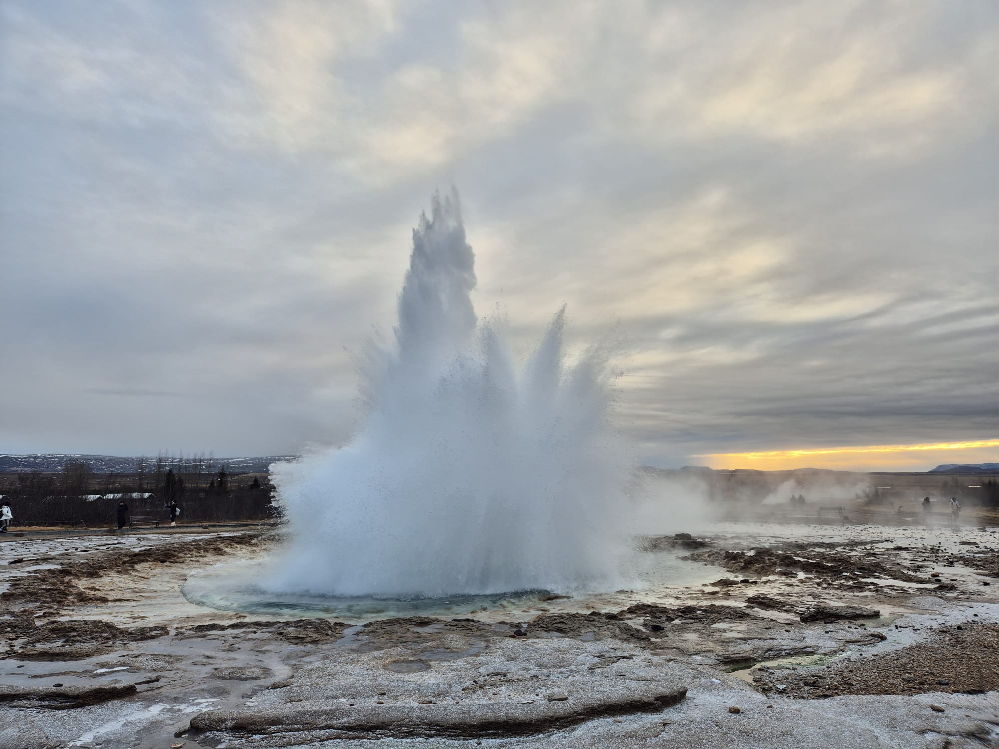 Geysir und Gullfoss